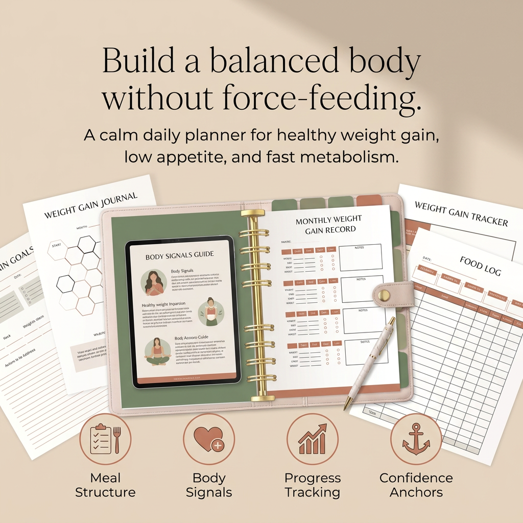 Calmyrah Daily Planner – Healthy Weight Gain PDF