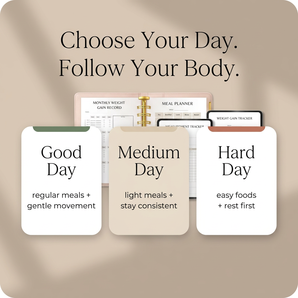 Calmyrah Daily Planner – Healthy Weight Gain PDF