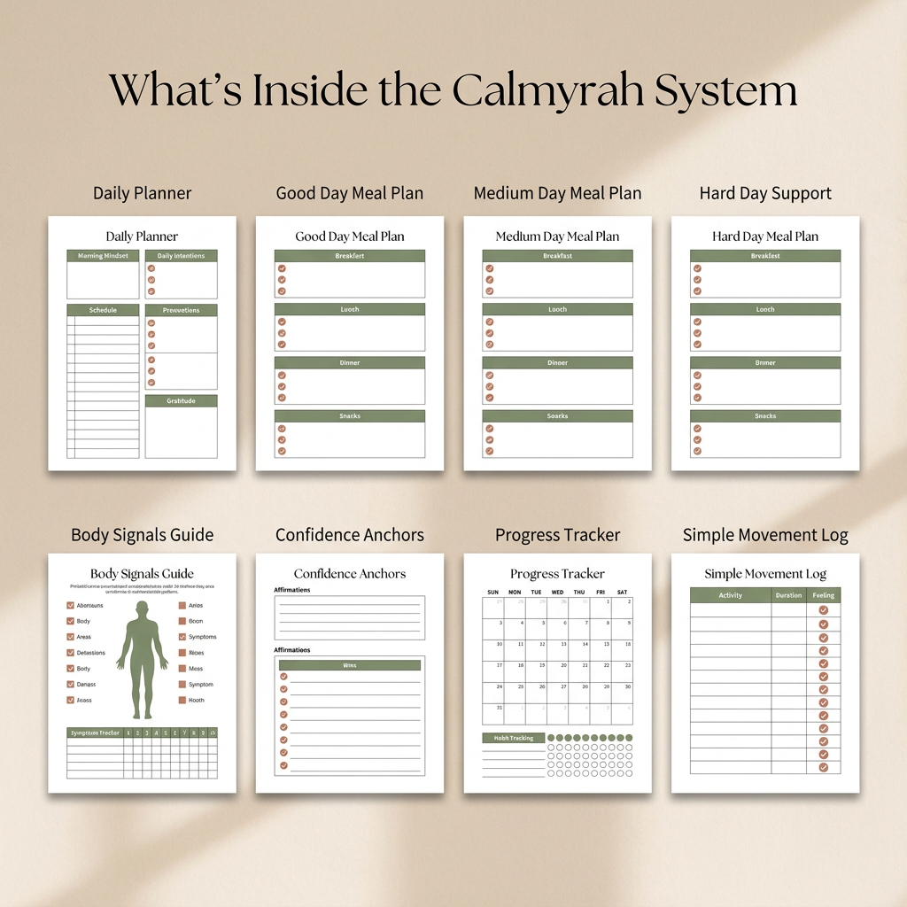 Calmyrah Daily Planner – Healthy Weight Gain PDF